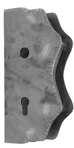 Kazetová zostava 250 x 95 x 40 mm, otvor ø 20 mm, zdobená