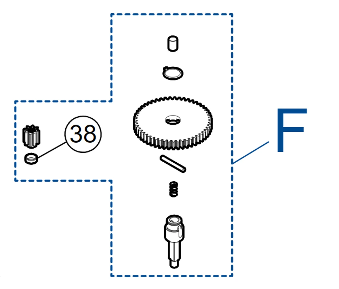 PRHO07 sada koleček pro HOPP
