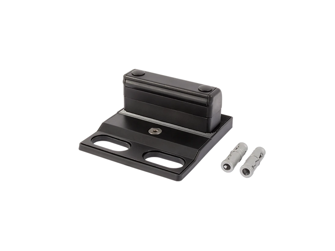 Stredový doraz pre brány, nastaviteľná výška a hĺbka