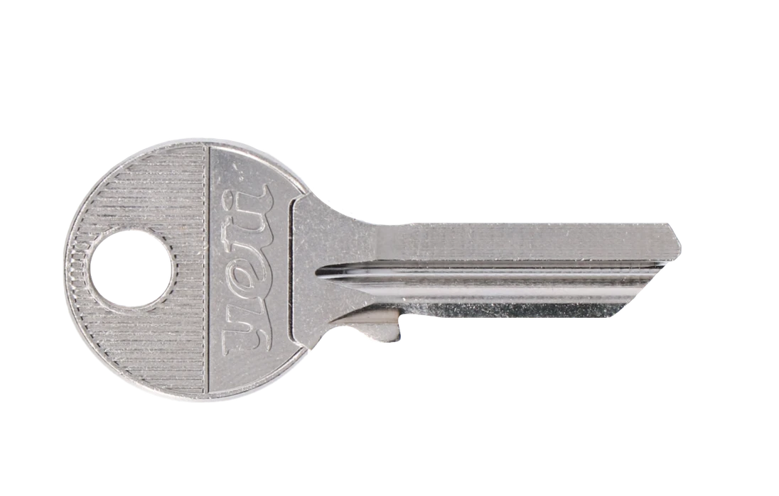 Polotovar pro výrobu klíče k vložkám VL50, VL50N