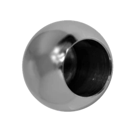 Guľa koncová ø 20 mm na trubku ø 12 mm, leštená AISI 304