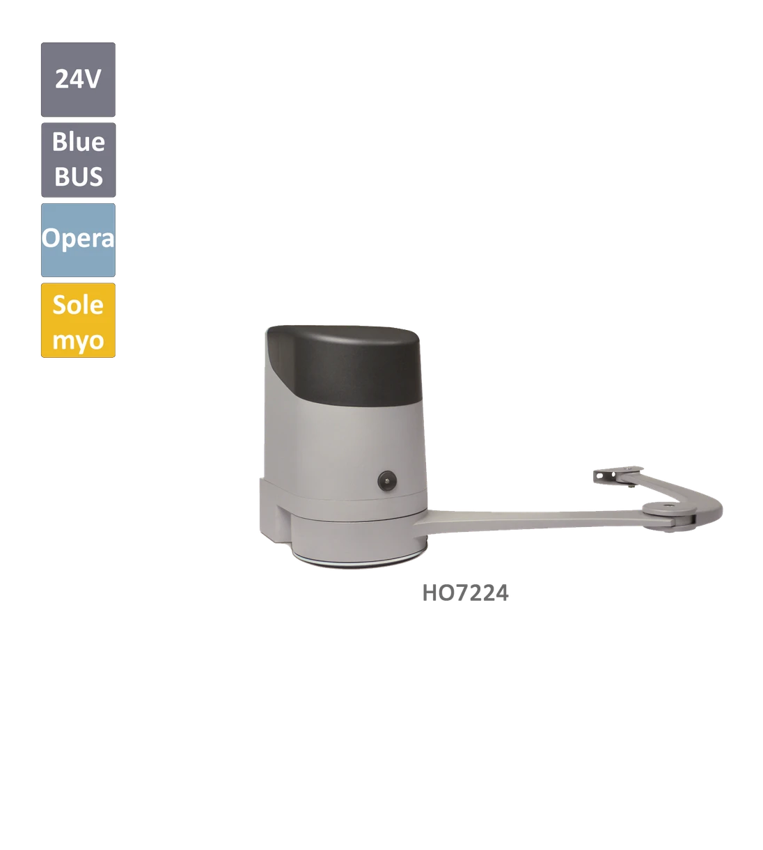 HOPP pohon ramenový pre krídlovú bránu do 2,4 m/krídlo