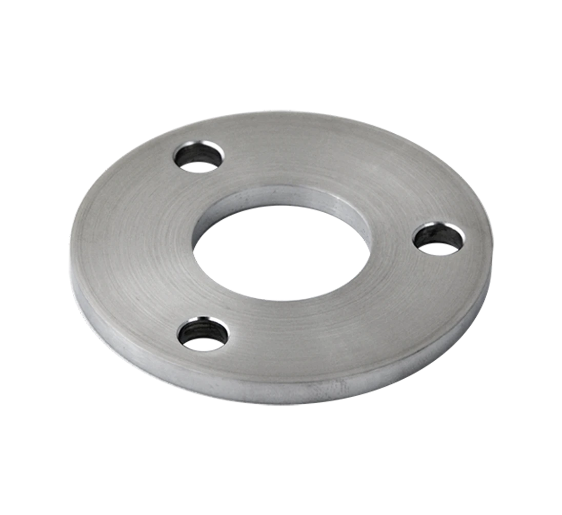 Kotvicí plotna ø 80 mm na trubku ø 33,7 mm, AISI 304