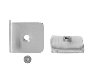 Svorka skla medzi stenu a sklo, sklo 8 - 10 mm, AISI 304 - slide 3