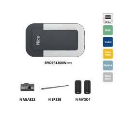 SPIDER32BLBDWKCE s WIFI pre sekcionálnu bránu do 16,9 m2