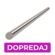 DOPREDAJ tyč ø 8 x 2000 mm, kartáčovaná nerez AISI 304