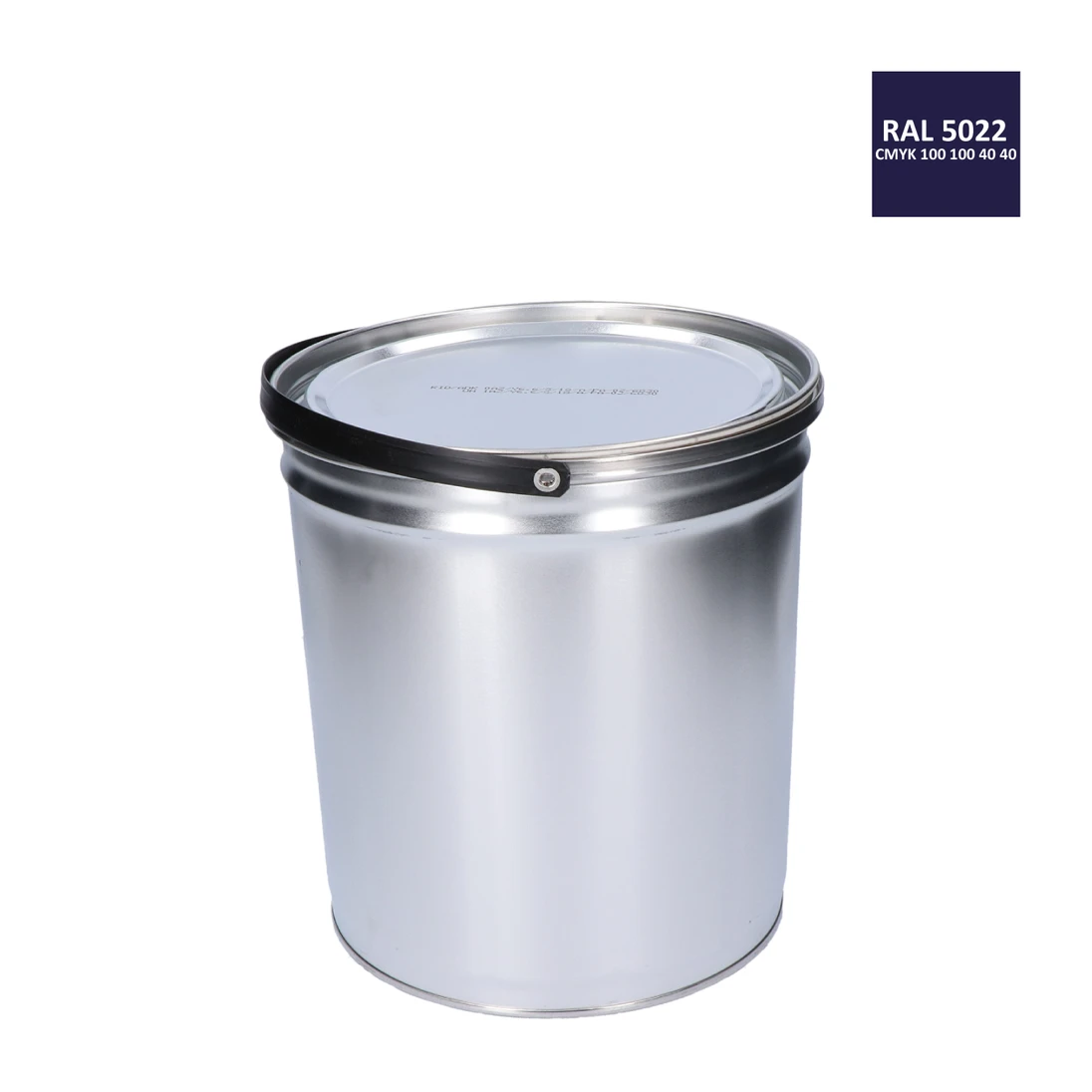 Barva antikorozní polomatná na zinek 5 kg noční-modrá