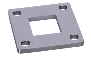 Kotviaca platňa 92 x 92 mm, otvor 40,2 x 40,2 mm, AISI 304 - slide 0