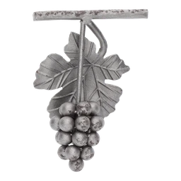 Hrozny s listem H 200 x L 140 mm, 3-rozměrné