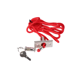 Mechanismus odblokování sekčních vrat s lankem