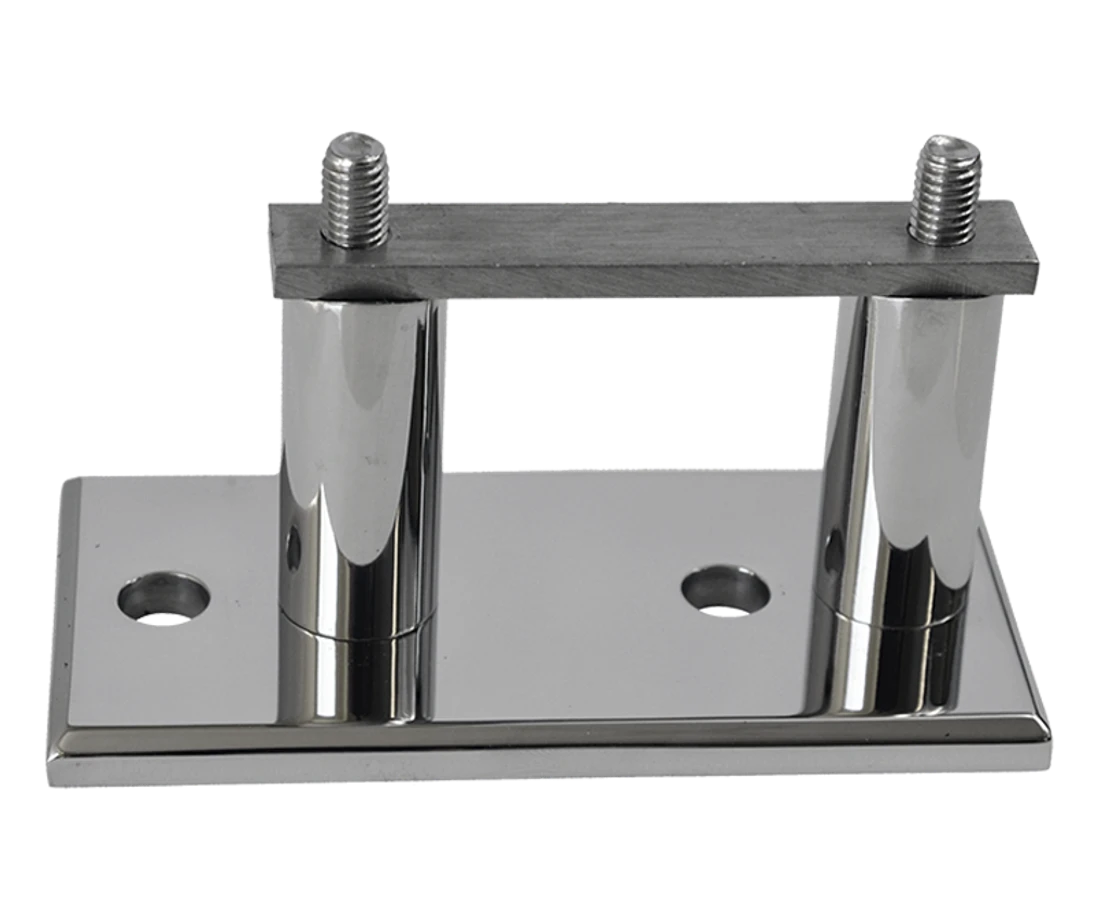 Úchyt na bočné kotvenie stĺpu ø 42,4 mm, leštená AISI 304
