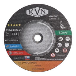 Řezný kotouč profesionální na nerez, 230 x 2 x 22,2 mm