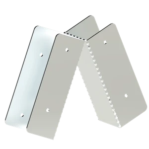 Spojka na hranol 80 x 80 mm, pozinkovaná oceľ - slide 0