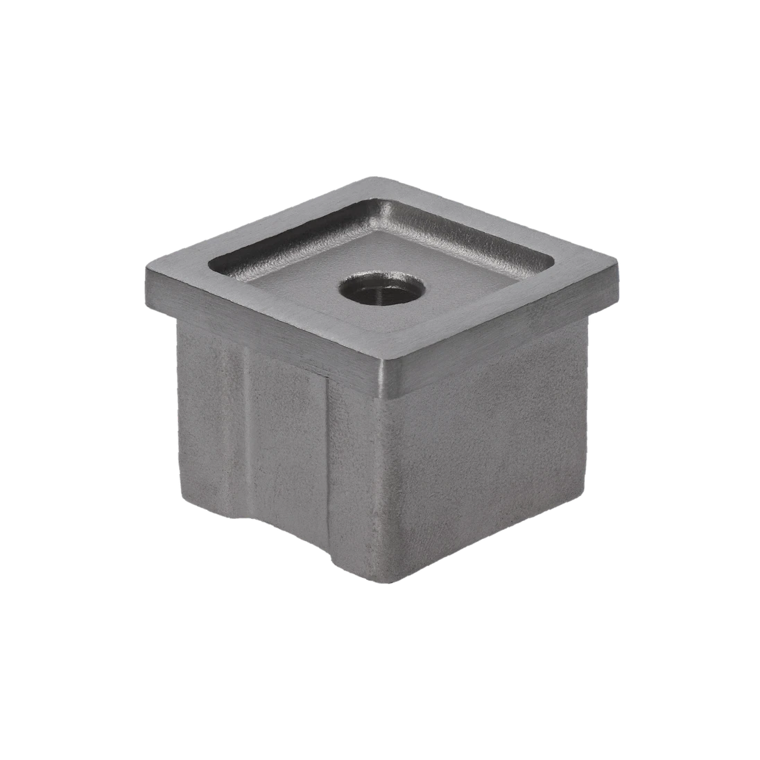 držák madla na jokl 40x40x2mm, broušená nerez K320/AISI304