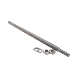 Nerezový závitový kolík, M14/M10, včetně matíc a podložek - slide 1