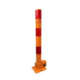 Parkovací zábrana, sloupek se zámkem 600 mm