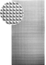 Plech pozinkovaný, 2000 x 1000 x 1,2 mm, 3D vzor pyramída 2