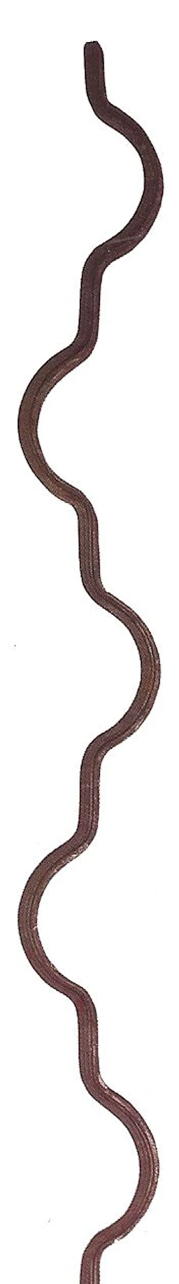 Mrežová výplň hladká s drážkou, 2000 x 65 mm