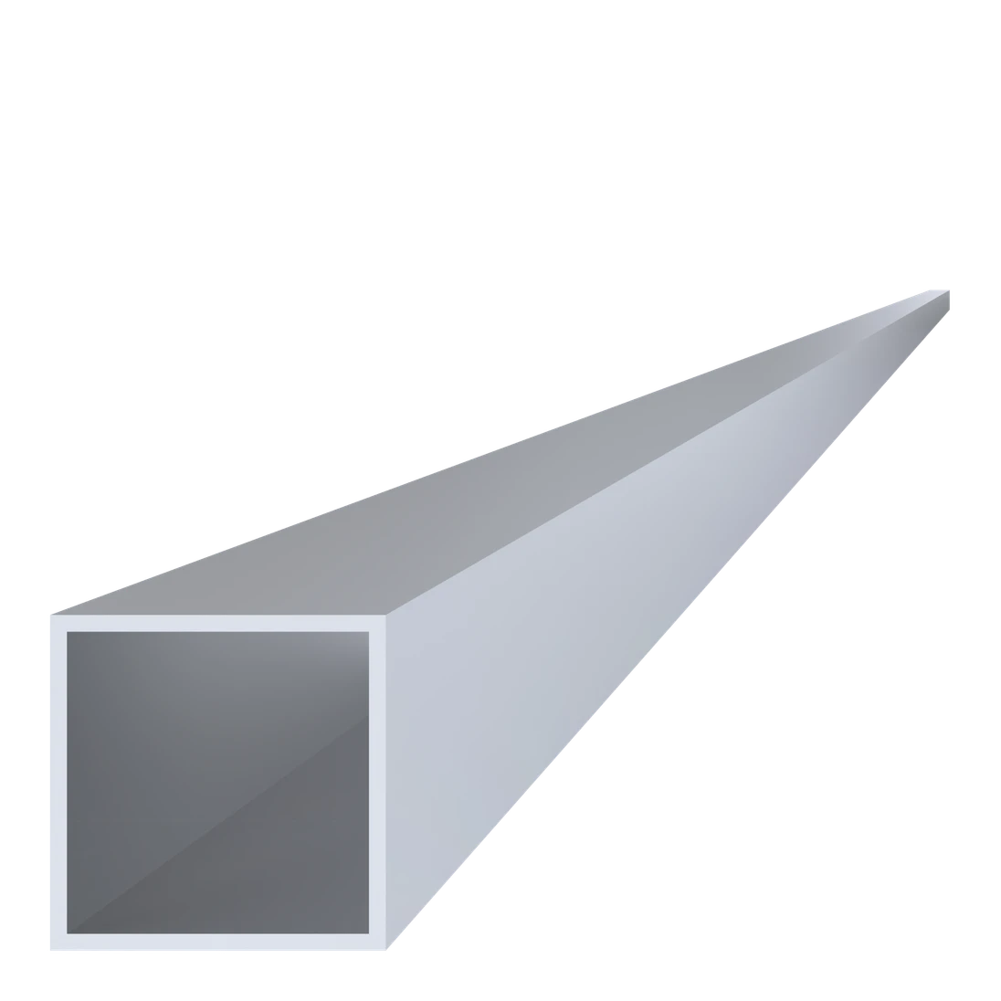 Al jekl 60 x 60 x 3 x 6000 mm, bez povrchové úpravy