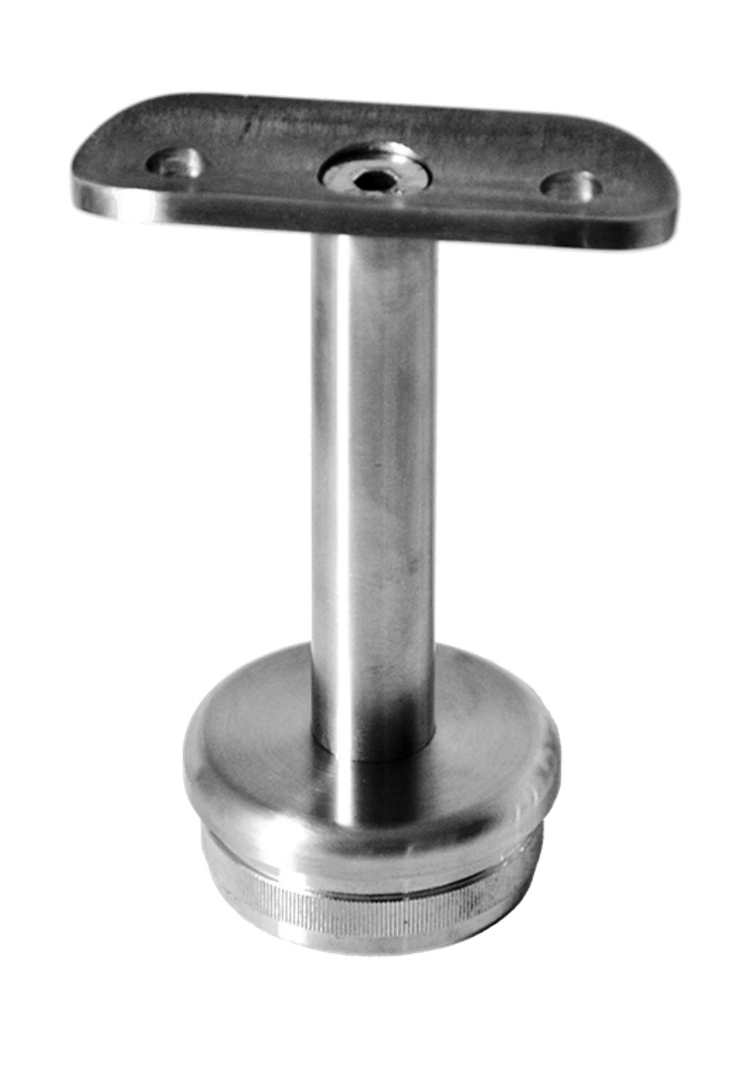 Držák madla narážecí na ø 42,4 mm, broušená AISI 304