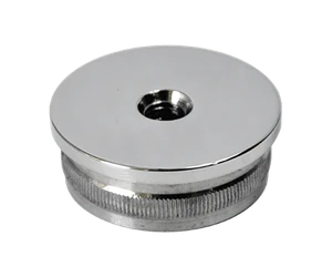 Spodek držáka madla na trubku ø 42,4 mm, leštěná AISI 304 - slide 0