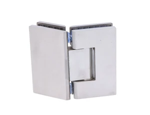 Záves medzi sklá 135°, sklo 8 - 10 mm, brúsená AISI 304 - slide 2