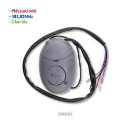 UKONČENÁ VÝROBA prijímač externý, 2-kanálový, pre FLOR