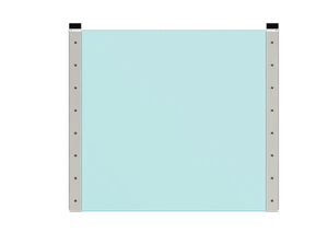 Kotviaci profil, sklo 12 - 22 mm, bočné kotvenie, L = 2,5 m - slide 3
