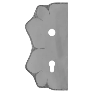 Štít 250 x 125 x 3 mm, rozteč 90 mm, zdobený, ľavý - slide 0