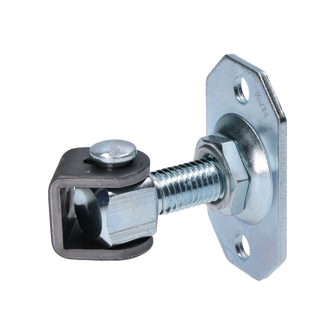 Záves M18 s platňou 54 x 90 mm, nastaviteľný, pozink