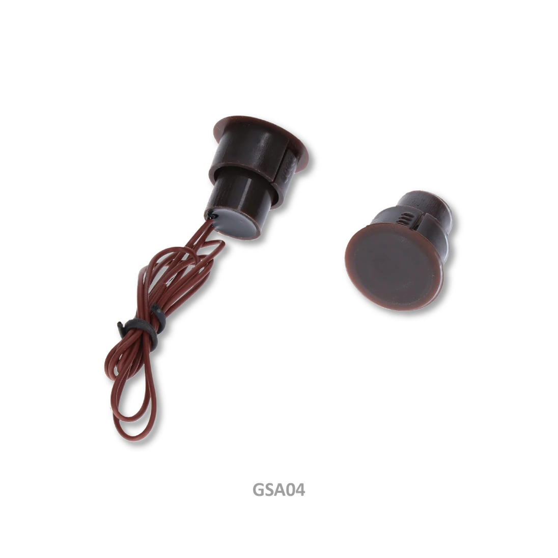 Zápustný magnetický spínač MS-04, plastový