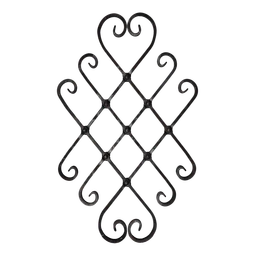 Kovářský ornament H 580xL440 mm-620 x 380 mm,16 x 8 mm