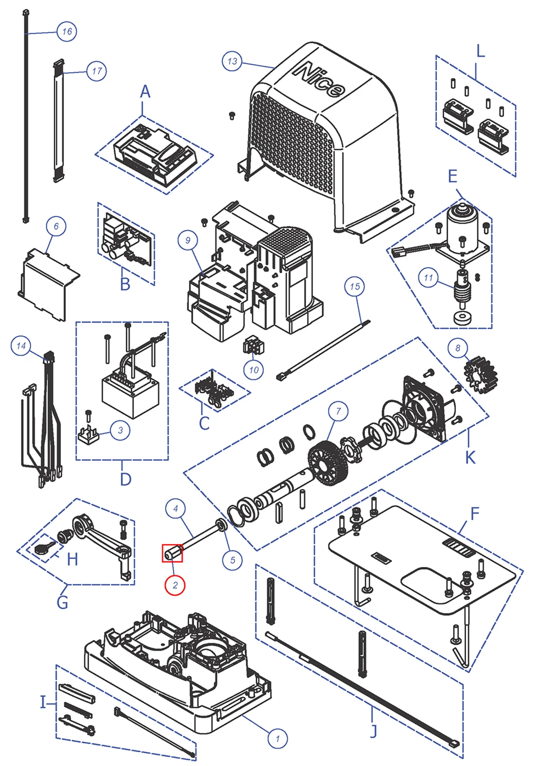 PD2298A0000 Vložka odblokovacia RO600, RBS