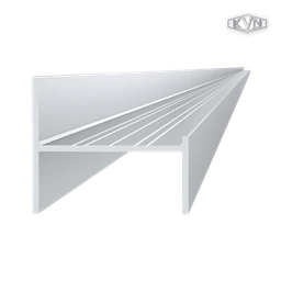 Poškodený UT profil 50 x 44 x 6000 mm, bez povrchovej úpravy