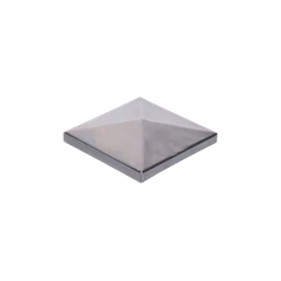 Stříška plechová 30 x 30 mm, tloušťka 0,8 mm