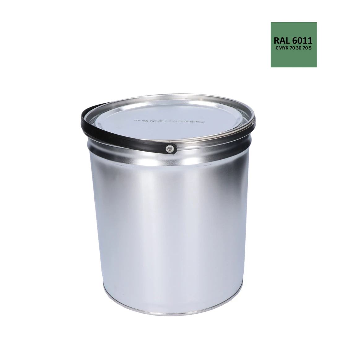 Barva antikorozní polomatná na zinek 5 kg reseda-zelená