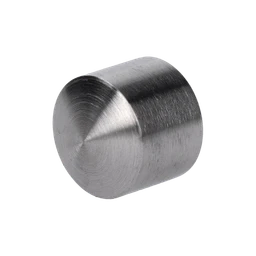 Ukončenie na trubku ø 14 mm, brúsená nerez AISI 304