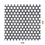 Děrovaný plech Fe t = 1 mm, otvor ø 10 mm, rozteč 15 mm