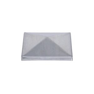 Stříška plechová 30 x 30 mm, pozink, tloušťka 1,5 mm - slide 1