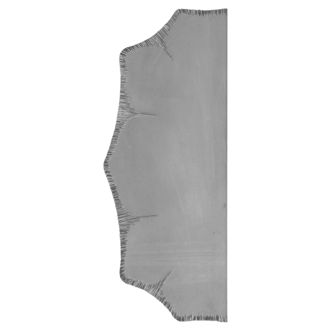 Štít 230 x 93 x 3 mm bez otvorov, zdobený, obojstranný