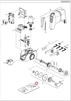 520PIAT004A00 podstavec pod motor, pozinkovaný - slide 0