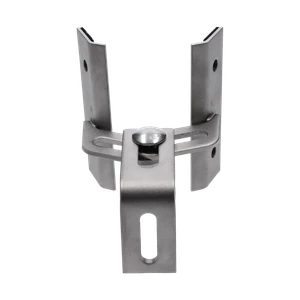 Strešný držiak pre trapézový plech, nerez A2 - slide 1