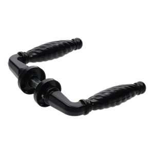 Kľučka Al, na profil 35 - 55 mm, čierna - slide 1