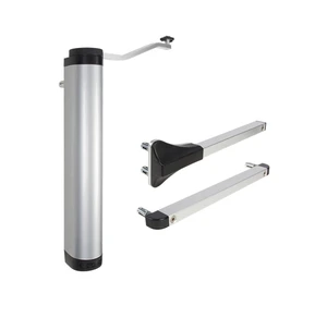 Hydraulický zatvárač s klznou lištou, do 150 kg, RAL 9005 - slide 0