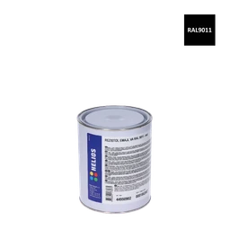 REZISTOL EMAIL farba na zinok čierna RAL 9011-matná, 1kg