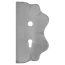 Štít 250 x 135 x 3 mm, rozteč 72 mm, zdobený, pravý