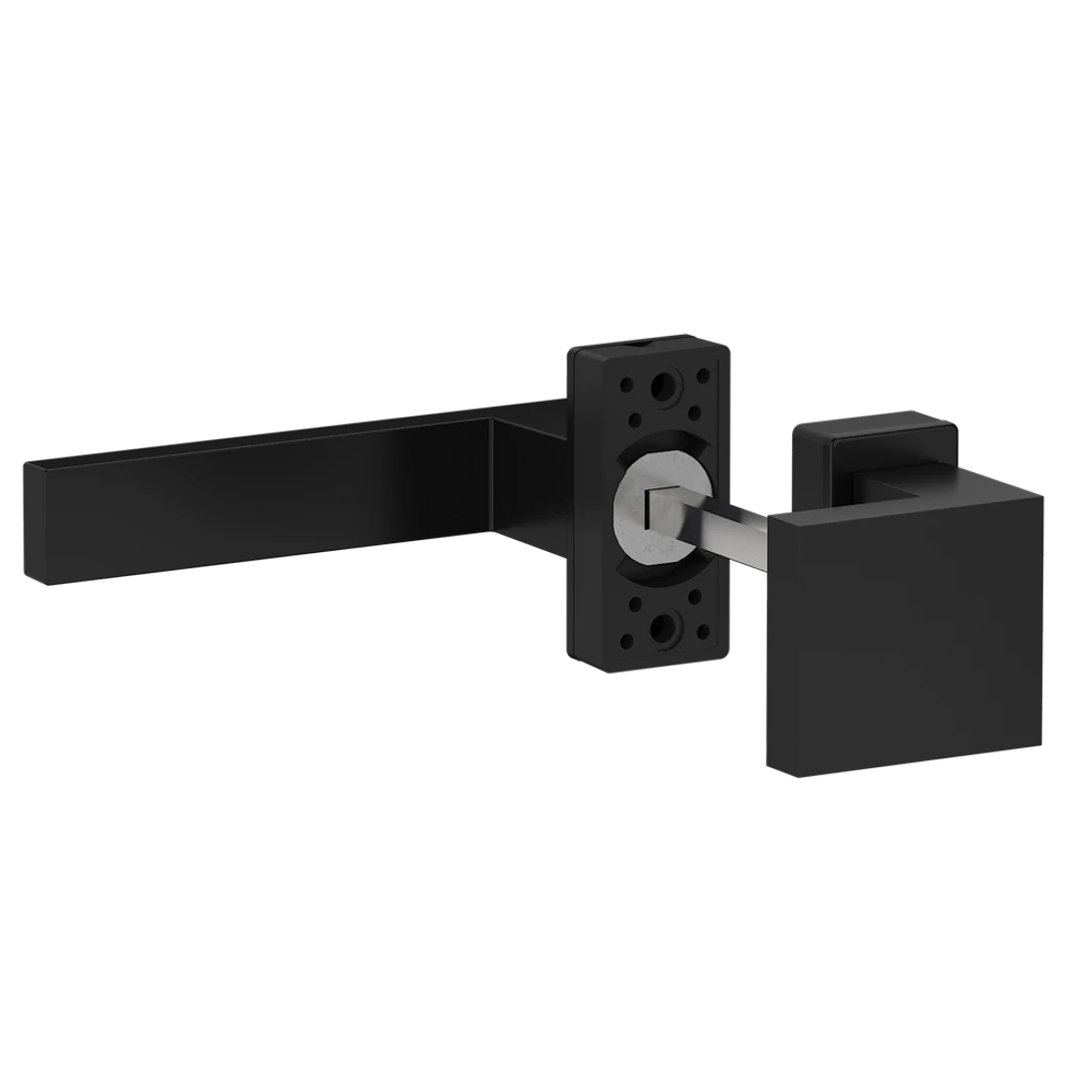 Hliníková sada klika/koule, RAL9005 matná