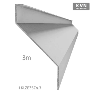 Z-profil lamela 23 x 40 x 20 x 1,5 x 3000 mm, pozink - slide 0
