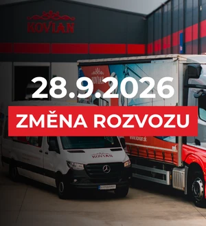 Provoz a rozvoz během svátku 28.9.2026