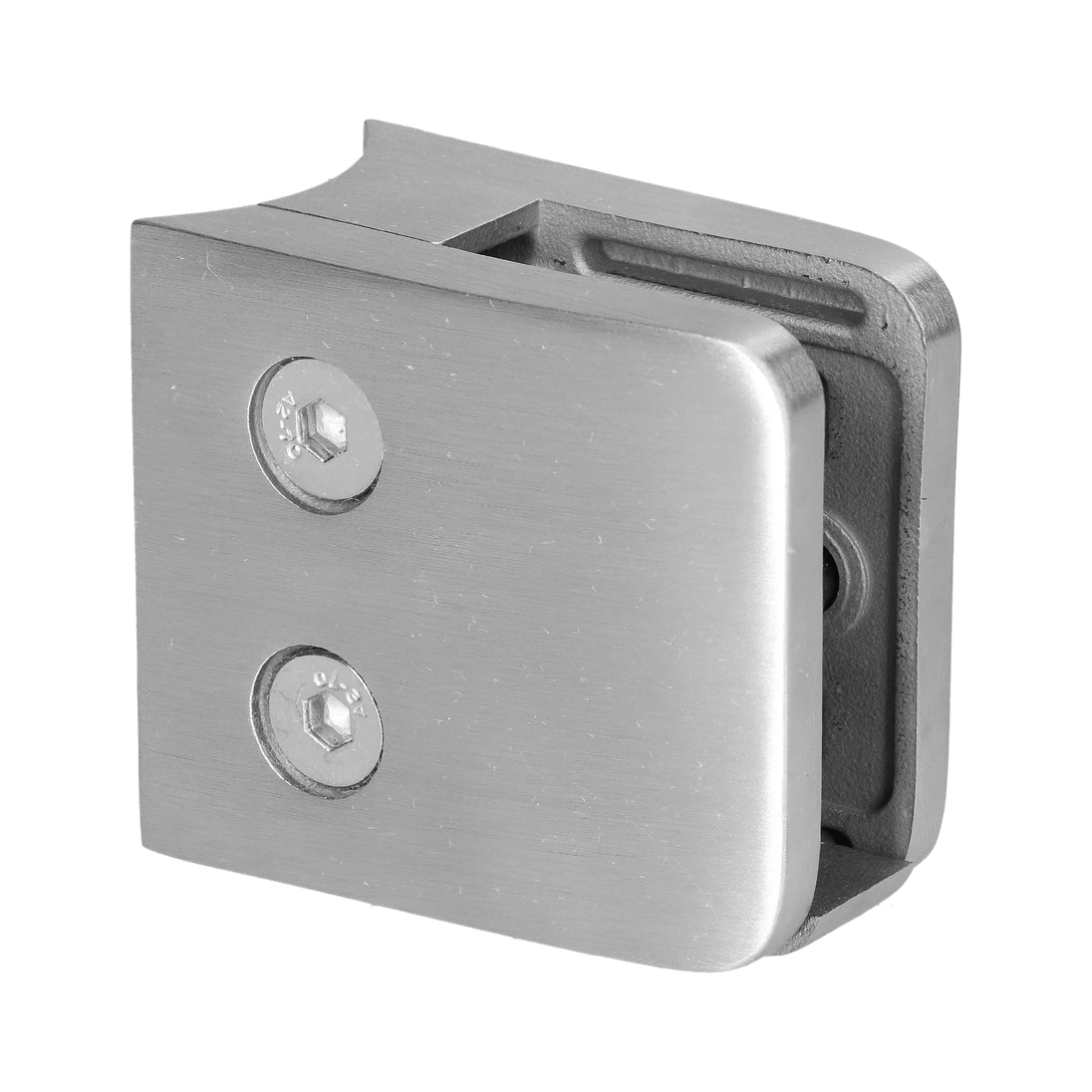 Svorka na trubku ø 42,4 mm, sklo 8–12,76 mm, AISI 304